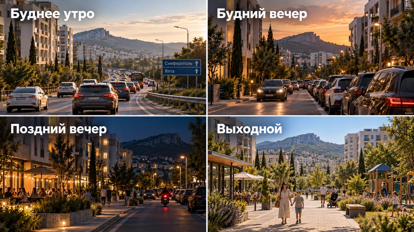 Четыре визита для проверки района перед покупкой: буднее утро, будний вечер, поздний вечер и выходной